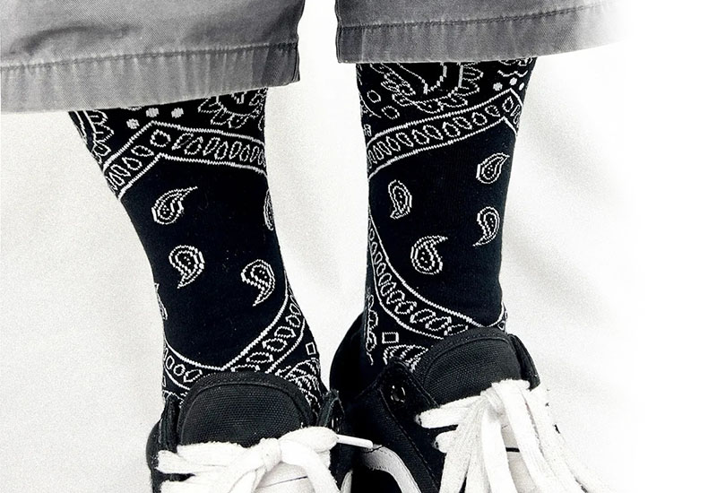 變形蟲-黑 厚襪款(2種尺寸)